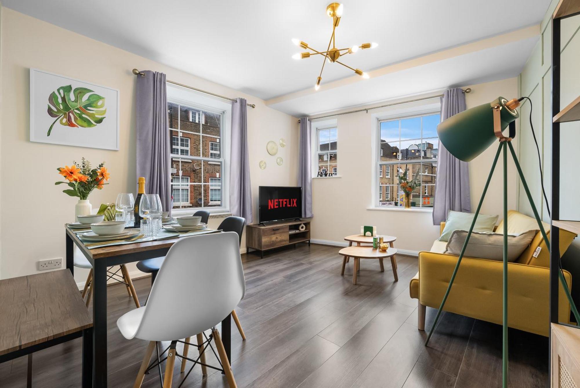 Chic 2 Bedroom Apartment Near Liverpool Street By Gold Stays London Eksteriør bilde